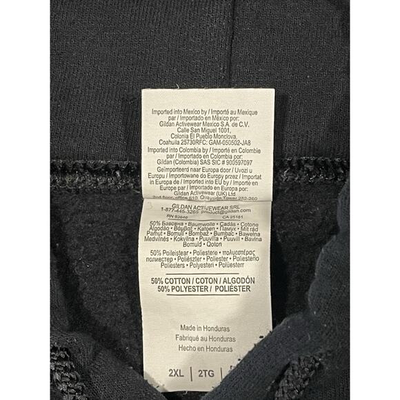 Gildan Heavy Black Hoodie Women’s 2XL ~Training To Join The Fairy Tail Guild - Picture 8 of 8